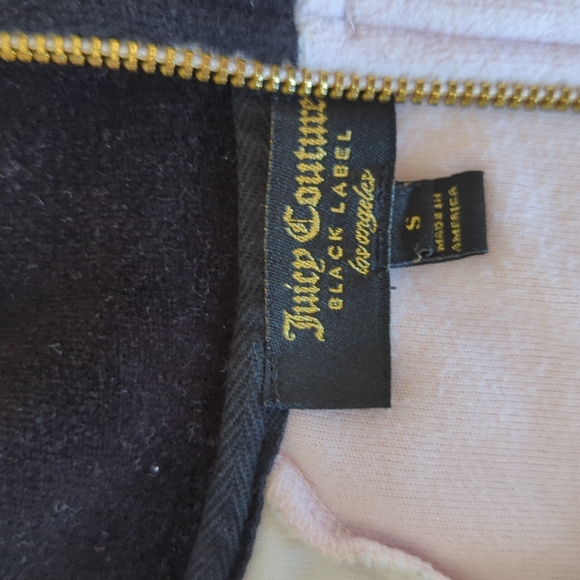 Juicy Couture Black Label Velour Jacket - Picture 4 of 5